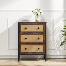 Load image into Gallery viewer, Natural Rustic Rattan Cabinet Living and Home