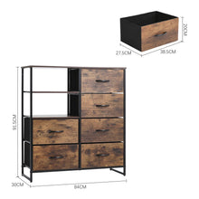Load image into Gallery viewer, Direct Medieval-Inspired Wooden Storage Cabinet Living and Home