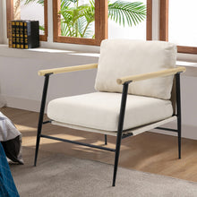 Load image into Gallery viewer, Leisure Chairs & Sofas Set – Fabric, PU & Wood