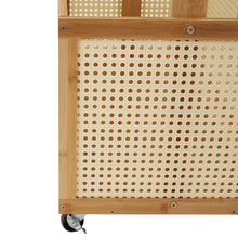 Load image into Gallery viewer, Freestanding Clothes Rack with Wheels