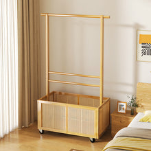 Load image into Gallery viewer, Freestanding Clothes Rack with Wheels