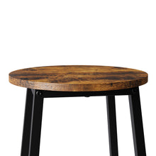 Load image into Gallery viewer, Set of 2 Bar Stools with Footrest