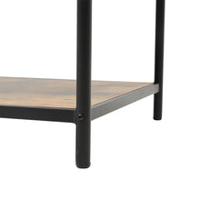 Load image into Gallery viewer, Industrial Wooden Coffee Table with Wire Basket Storage Top Coffee Tables Living and Home