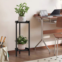 Load image into Gallery viewer, 2-Tier Metal Plant Stand