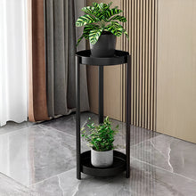 Load image into Gallery viewer, 2-Tier Metal Plant Stand