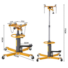 Load image into Gallery viewer, 2 Stage 0.5 Ton Hydraulic Transmission Jack Cranes Living and Home
