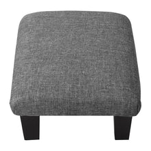 Load image into Gallery viewer, Non-Slip Linen Cotton Beige Footstool Living and Home