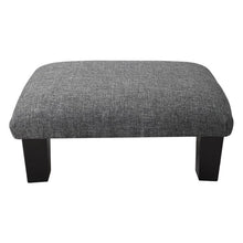 Load image into Gallery viewer, Non-Slip Linen Cotton Beige Footstool Living and Home
