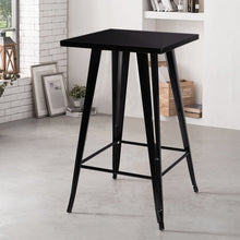 Load image into Gallery viewer, Metal Industrial Style Square Table Bar High Table Living and Home