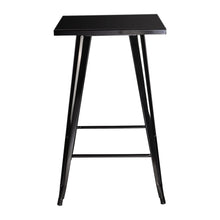 Load image into Gallery viewer, Metal Industrial Style Square Table Bar High Table Living and Home