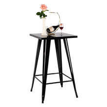 Load image into Gallery viewer, Metal Industrial Style Square Table Bar High Table Living and Home