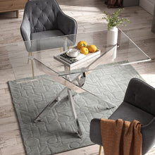 Load image into Gallery viewer, Glass Dining Table Dining Tables Living and Home