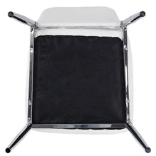 Load image into Gallery viewer, Set of White Electroplated Dining Chairs in PVC Living and Home