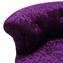 Load image into Gallery viewer, Velvet Upholstered Vanity Stool Makeup Dressing Chair