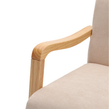 Load image into Gallery viewer, Modern Wood Frame Upholstered Armchair