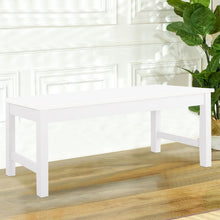 Load image into Gallery viewer, Pine Bench All White Living and Home