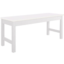 Load image into Gallery viewer, Pine Bench All White Living and Home
