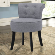Load image into Gallery viewer, Light Grey Dressing Stool Living and Home