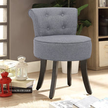 Load image into Gallery viewer, Light Grey Dressing Stool Living and Home
