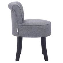 Load image into Gallery viewer, Light Grey Dressing Stool Living and Home