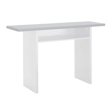 Load image into Gallery viewer, Narrow Rectangular Console Table with Storage Shelf