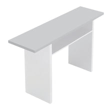 Load image into Gallery viewer, Narrow Rectangular Console Table with Storage Shelf