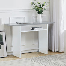 Load image into Gallery viewer, Narrow Rectangular Console Table with Storage Shelf