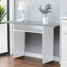 Load image into Gallery viewer, Narrow Rectangular Console Table with Storage Shelf