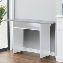 Load image into Gallery viewer, Narrow Rectangular Console Table with Storage Shelf