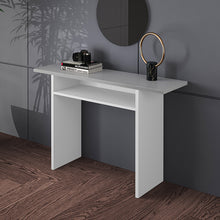 Load image into Gallery viewer, Narrow Rectangular Console Table with Storage Shelf