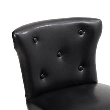 Load image into Gallery viewer, 3.9ft Height Set of 2 Faux Leather Dining Chairs Bar Stools High Kitchen Chairs Bar Stools Living and Home