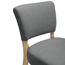 Load image into Gallery viewer, Set of 2 Linen Upholstered Bar Stools for Kitchen Island Cafe