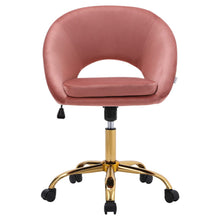 Load image into Gallery viewer, Velvet Swivel Office Chair Height Adjustable Home Office Chairs Living and Home