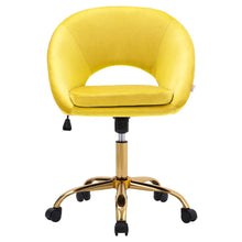 Load image into Gallery viewer, Velvet Swivel Office Chair Height Adjustable Home Office Chairs Living and Home