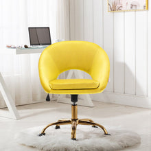 Load image into Gallery viewer, Velvet Swivel Office Chair Height Adjustable Home Office Chairs Living and Home