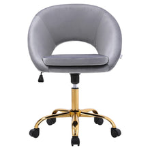 Load image into Gallery viewer, Velvet Swivel Office Chair Height Adjustable Home Office Chairs Living and Home