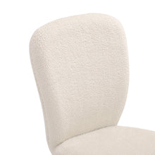 Load image into Gallery viewer, Super Comfy Plush Office Chair with Wheels No Arms