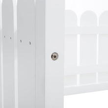 Load image into Gallery viewer, Solid Wooden House Bed Frame Low Toddler Bed with Fence and Roof Bed Frames Living and Home