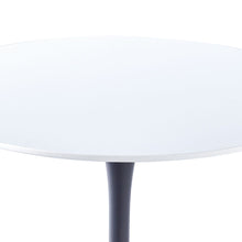 Load image into Gallery viewer, 90cm Dia Modern Round Dining Tables Tulip Table with Metal Base Dining Tables Living and Home