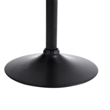 Load image into Gallery viewer, 2 Pcs Faux Leather Height Adjustable Bar Stool Black