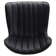 Load image into Gallery viewer, Set of 2 Bar Stools with Black Leather Swivel Adjustable Height Bar Stools Living and Home