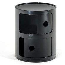 Load image into Gallery viewer, Componibili Round Storage Unit with 2 Drawers Storage Drawers Living and Home