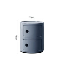 Load image into Gallery viewer, Componibili Round Storage Unit with 2 Drawers Storage Drawers Living and Home