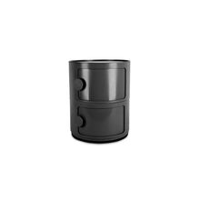 Load image into Gallery viewer, Round 2-Tier Drawer Storage Unit Organizer Storage Drawers Living and Home