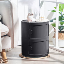 Load image into Gallery viewer, Round 2-Tier Drawer Storage Unit Organizer