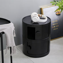 Load image into Gallery viewer, Round 2-Tier Drawer Storage Unit Organizer