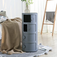 Load image into Gallery viewer, 2ft H Round 4 Tier Drawer Storage Unit Organizer Storage Drawers Living and Home