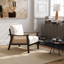 Load image into Gallery viewer, Mid Century Rattan Chair