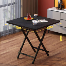 Load image into Gallery viewer, Black Portable Folding Dining Table