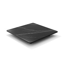 Load image into Gallery viewer, Square 80cm Folding Coffee Table with Marble Effect Top